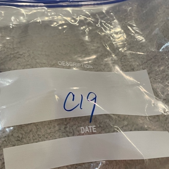 Altard state 3/4 sleeve open front thick fall cardigan cream gray off white med - Picture 8 of 8